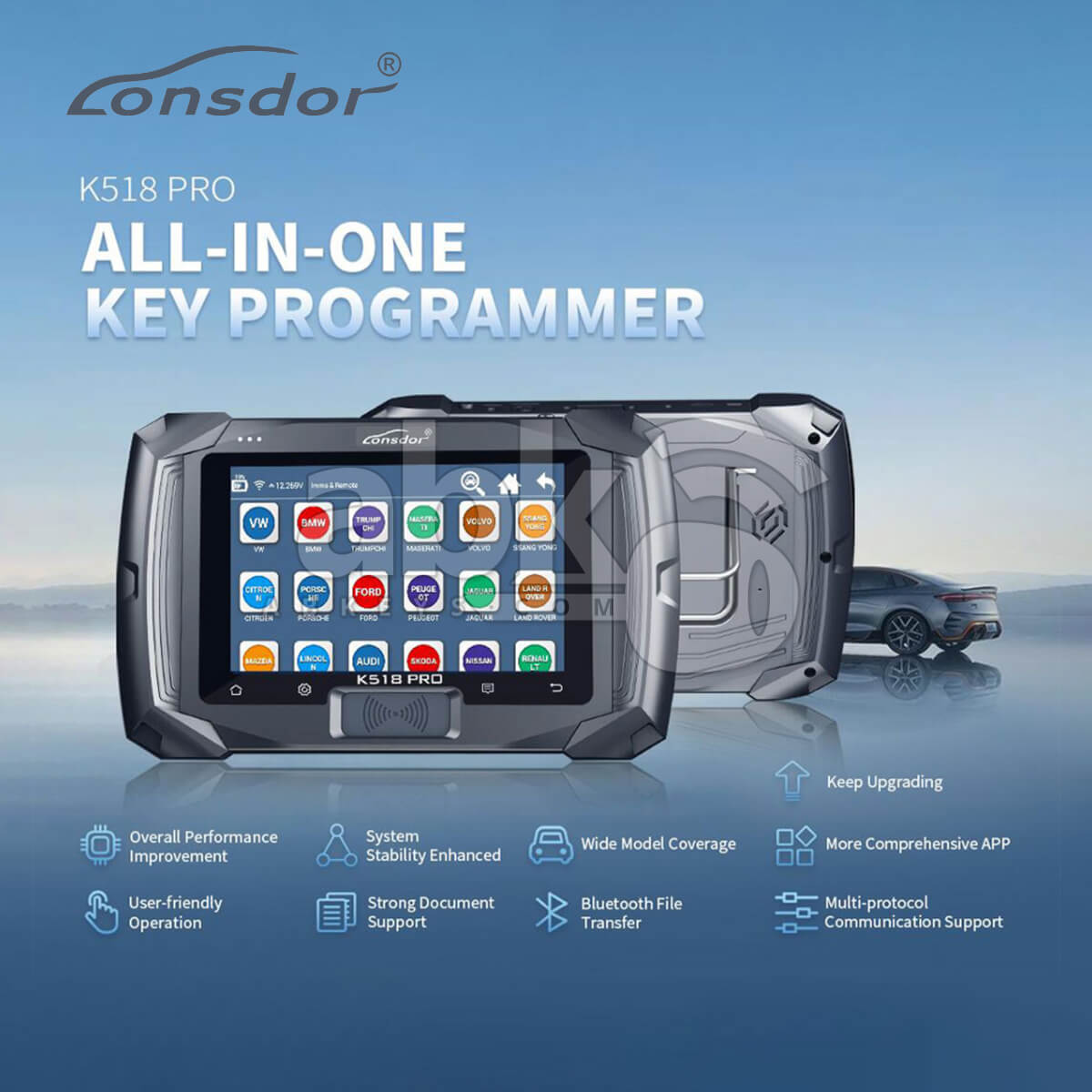 Lonsdor K518 Pro Key Programmer Offer Package   ABK 4238   ABKEYS