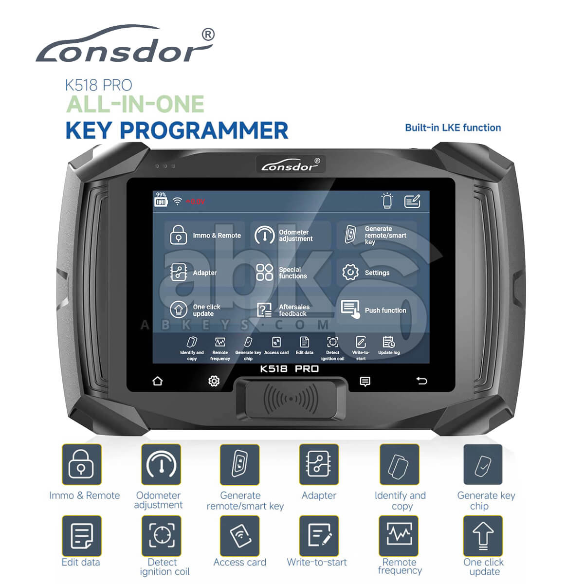 Lonsdor K518 Pro Key Programmer ABK-4253 |ABKEYS