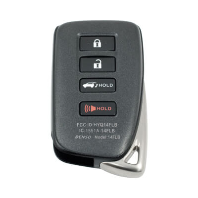 Оригинальный Смарт-Ключ Lexus RX450H 2020-2023, 4Кнопки 89904-0E190 315MHz, HYQ14FLB P1 A9