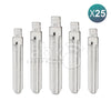 KeyDiy Xhorse Remote Key Blade For Chevrolet TOY43R 25Pcs Bundle - ABK-44-OFF25 - ABKEYS.COM