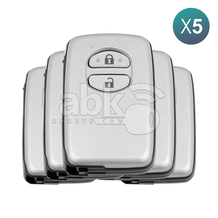 Toyota Land Cruiser 2009-2016 Smart Key 2Buttons 89904-60432 89904-60782 433MHz B53EA P1 98 5Pcs