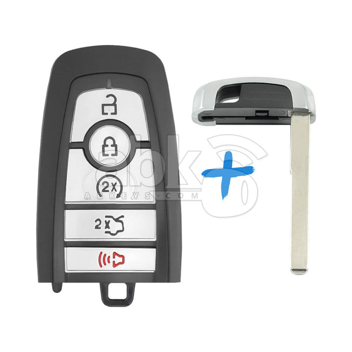 Genuine Ford Mustang 2017+ Smart Key 5Buttons 164-R8162 JR3T-15K601-BC 902MHz M3N-A2C93142600 -
