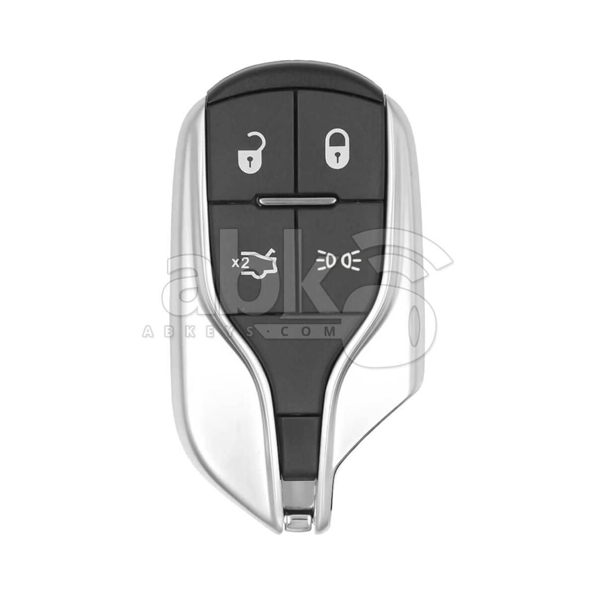 Genuine Maserati Quattroporte Ghibli 2012+ Smart Key 4Buttons 433MHz M3N 7393490   ABK 4460  