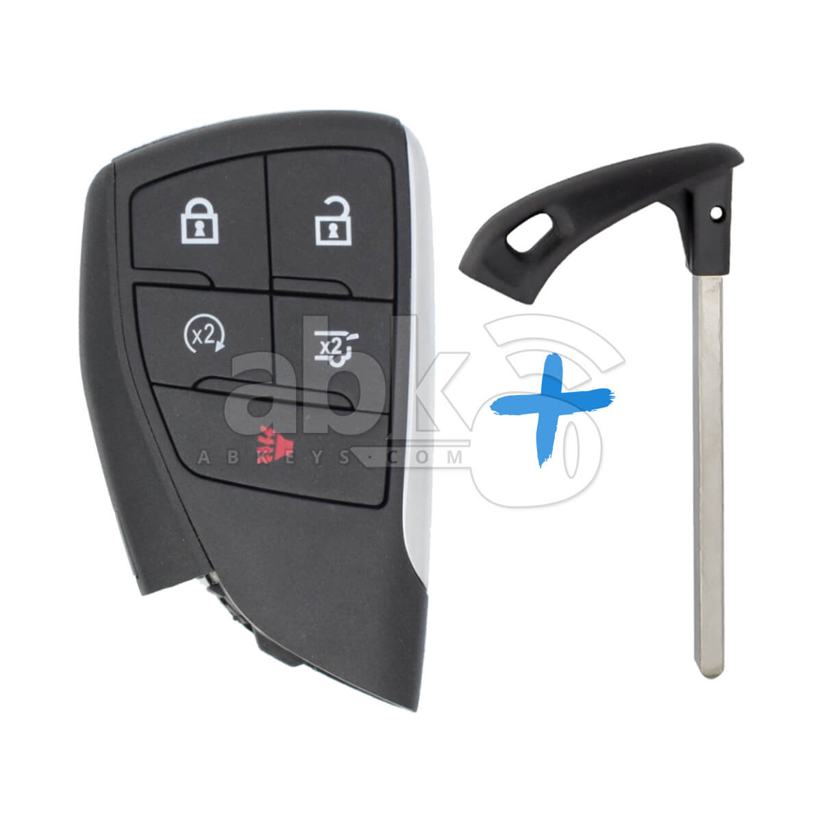 Chevrolet Suburban Tahoe 2021 + Smart Key 5Buttons 13541559 434MHz HUFGM2718   ABKEYS