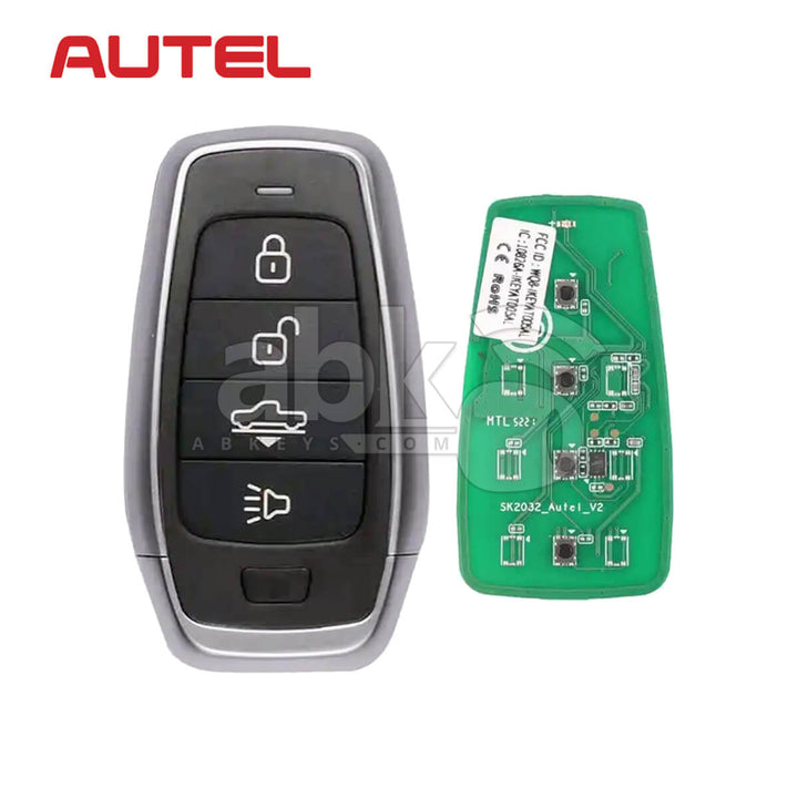Autel Independent Universal Smart Key 4Buttons IKEYAT004AL - ABK-4478-IKEYAT004AL - ABKEYS.COM