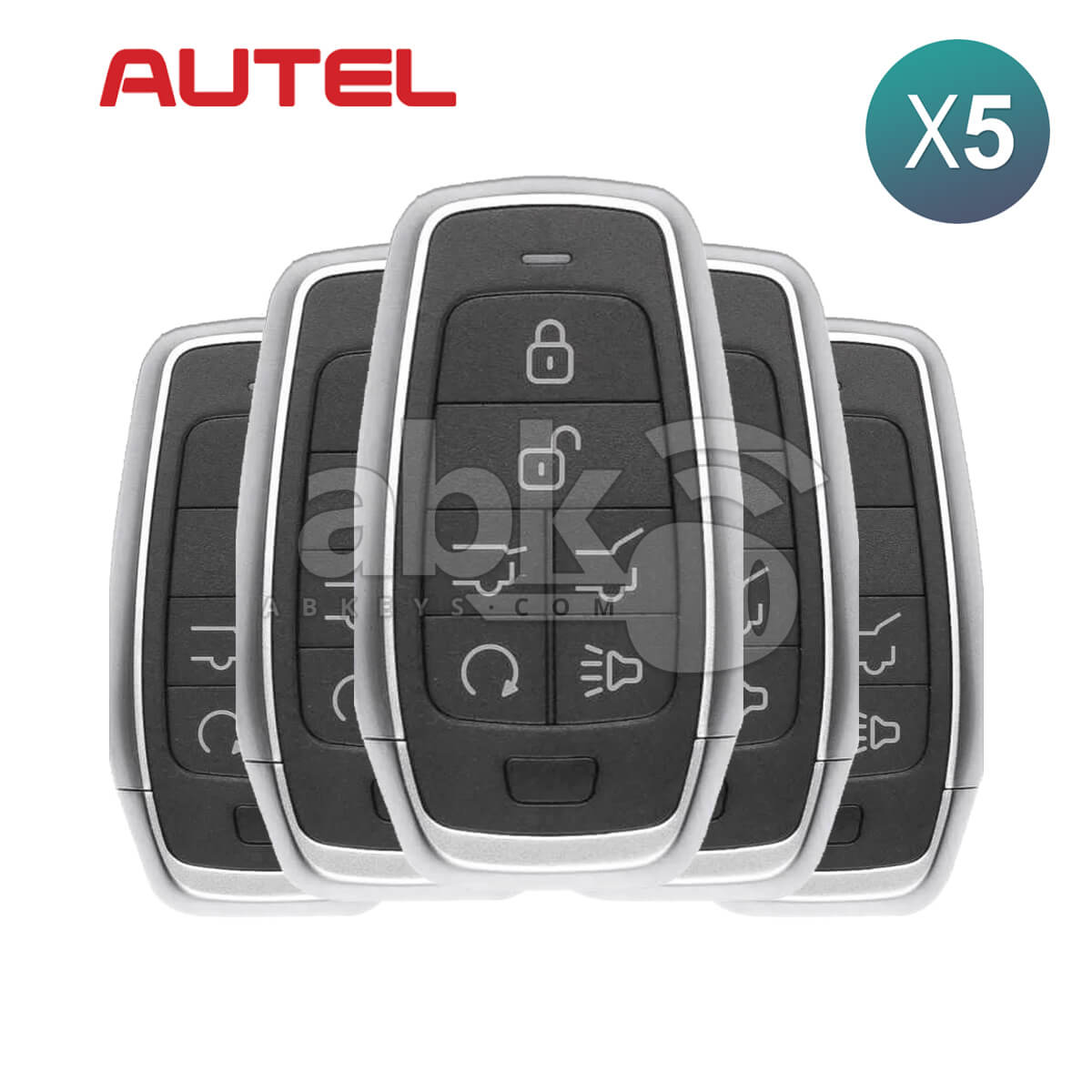 Autel Independent Universal Smart Key 6Buttons IKEYAT006EL 5Pcs Bundle   ABK 4478 IKEYAT006EL OFF5