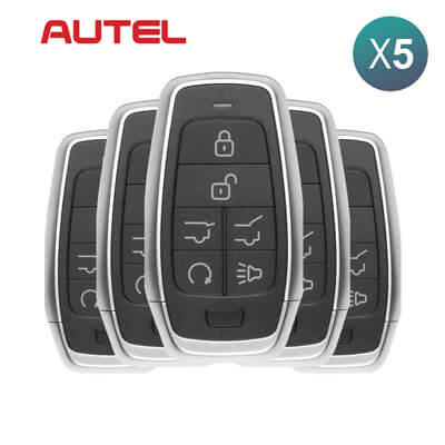 Autel Independent Universal Smart Key 6Buttons IKEYAT006EL 5Pcs Bundle