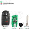 Autel Universal Smart Key 4Buttons Chrysler Style IKEYCL004AL - ABK-4478-IKEYCL004AL - ABKEYS.COM