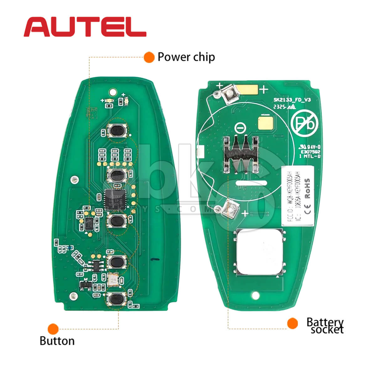 902MHz IKEYFD005HL   ABK 4478 IKEYFD005HL