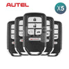 Autel Universal Smart Key 5Buttons Honda Style IKEYHD005AL 5Pcs Bundle - ABK-4478-IKEYHD005AL-OFF5