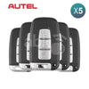 Autel Universal Smart Key 3Buttons Hyundai Style IKEYHY003AL 5Pcs Bundle