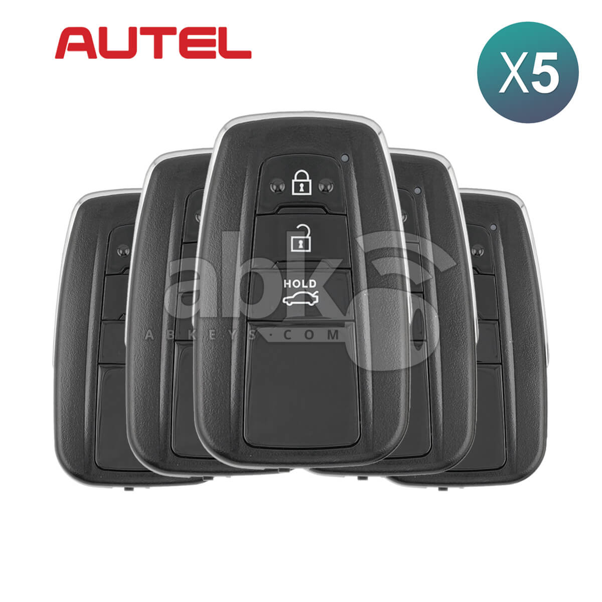 Autel Universal Smart Key 3Buttons Toyota Style IKEYTY8A3BL 5Pcs Bundle   ABK 4478 IKEYTY8A3BL OFF5