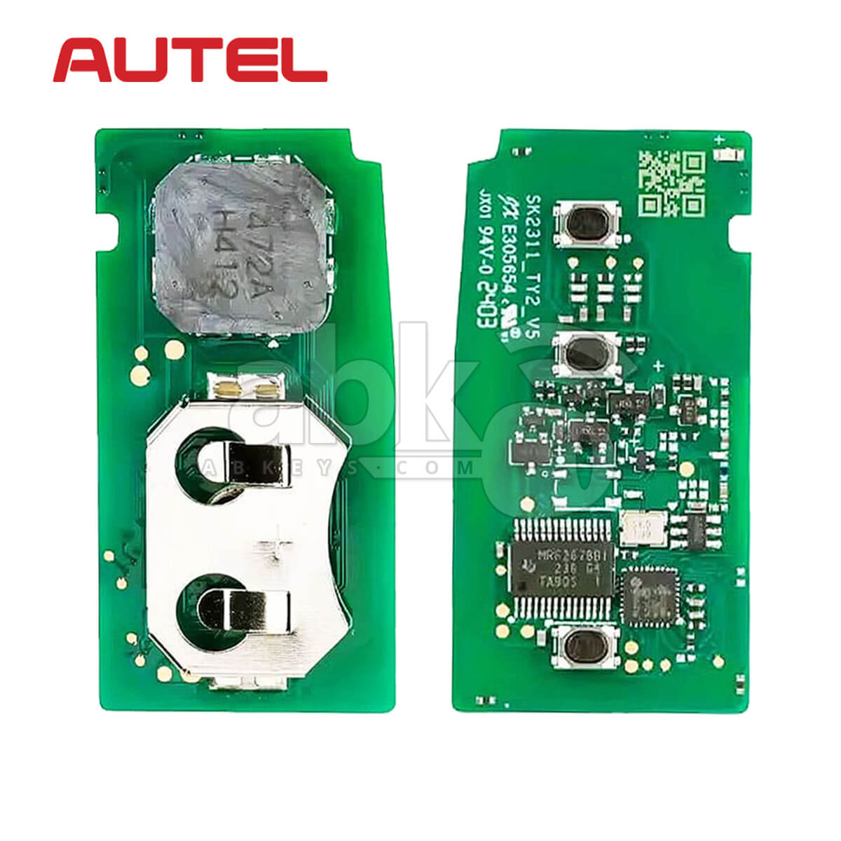 Autel Universal Smart Key 3Buttons Toyota Style IKEYTY8A3P   ABK 4478 IKEYTY8A3P   ABKEYS