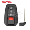 Autel Universal Smart Key 4Buttons Toyota Style IKEYTY8A4AL - ABK-4478-IKEYTY8A4AL - ABKEYS.COM