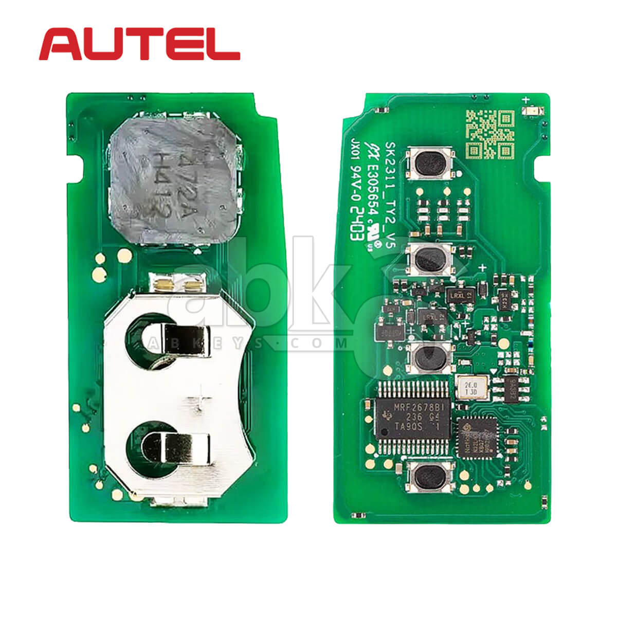 Autel Universal Smart Key 4Buttons Toyota Style IKEYTY8A4AL   ABK 4478 IKEYTY8A4AL   ABKEYS