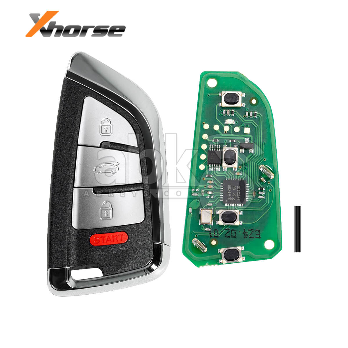 Xhorse Universal Smart Key XSDFX2EN Knife Style 4Buttons - ABK-4488-XSDFX2EN - ABKEYS.COM