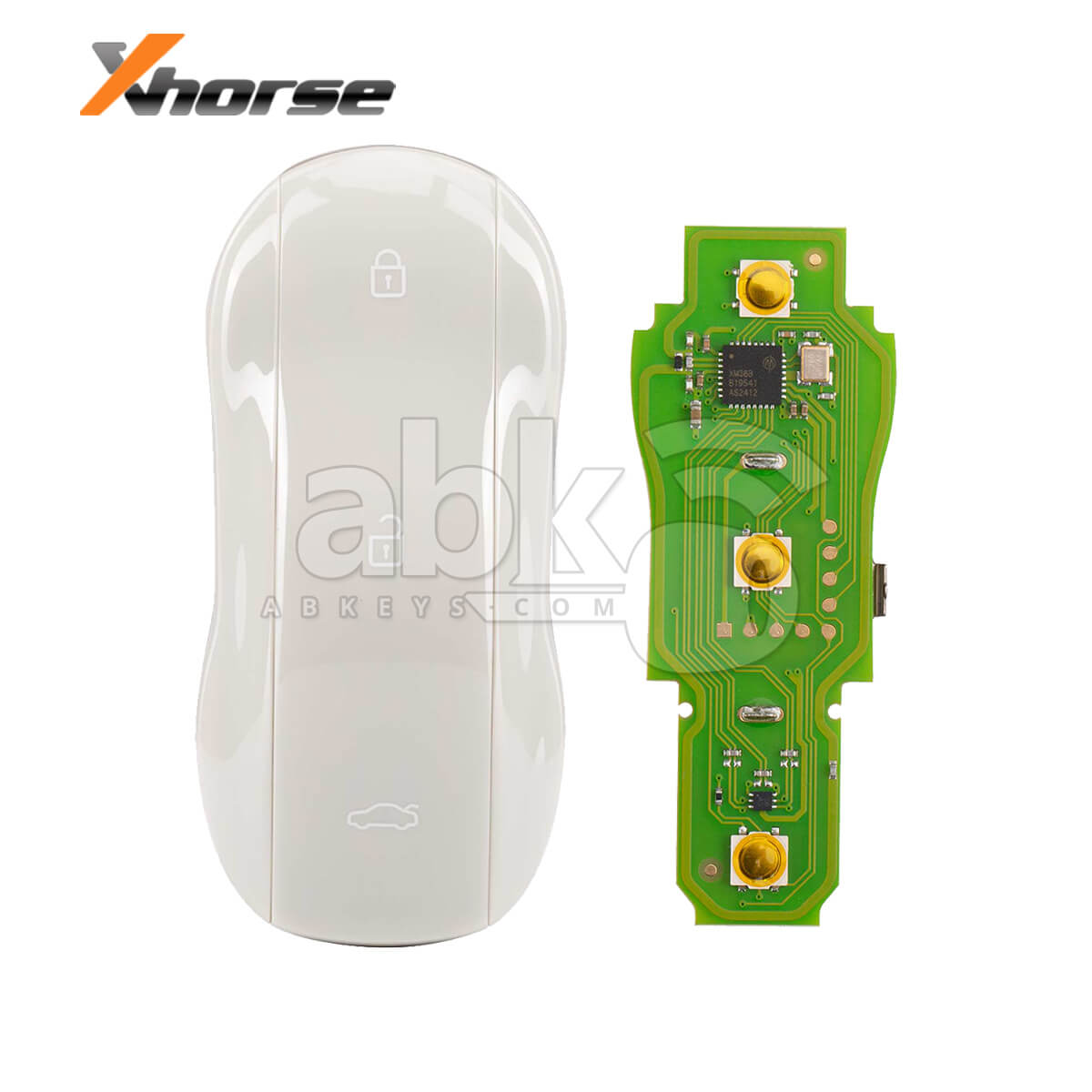 Xhorse Universal Smart Key XSSC05EN Supercar Style Marble Grey Color XM38 3Buttons