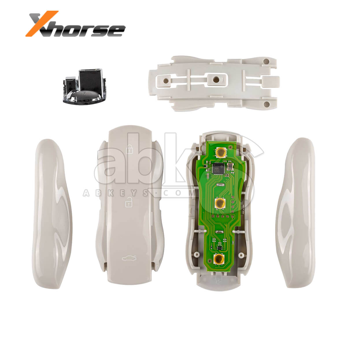 Xhorse Universal Smart Key XSSC05EN Supercar Style Marble Grey Color XM38 3Buttons
