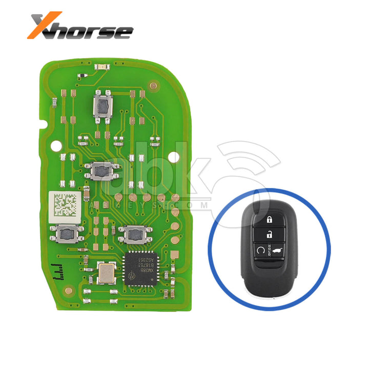 Xhorse XZBT51EN Special Smart Key Board With 4Buttons for Honda Cars - ABK-4488-XZBT51EN