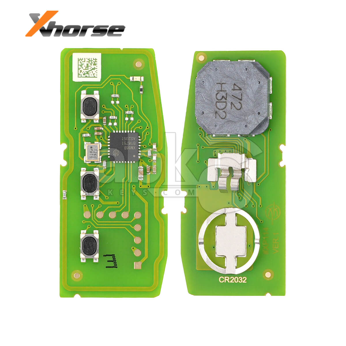 Xhorse XZKA83EN Special Smart Key Board With 3Buttons for Hyundai & Kia Cars   ABK 4488 XZKA83EN