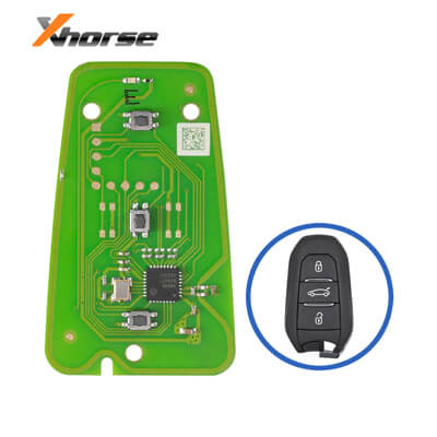 Xhorse XZPG00EN Special Smart Key Board With 3Buttons for Peugeot & Citroen Cars