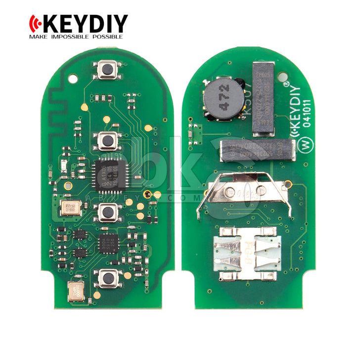 KeyDiy KD Bmw FEM BDC BDC2 BDC3 CAS4 CAS4+ Smart Key Board 4Buttons FGB23 434MHz - ABK-4499-FGB23