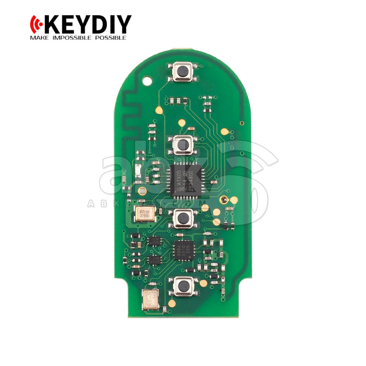KeyDiy KD Bmw FEM BDC BDC2 BDC3 CAS4 CAS4+ Smart Key Board 4Buttons FGB23 434MHz   ABK 4499 FGB23