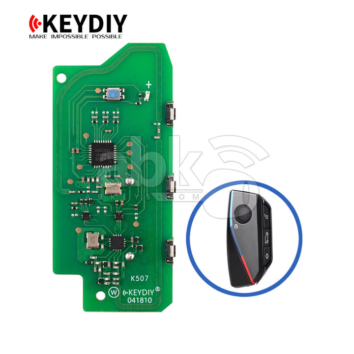 KeyDiy KD Bmw FEM BDC BDC2 BDC3 CAS4 CAS4+ Smart Key Board 3Buttons FGB57 434MHz - ABK-4499-FGB57