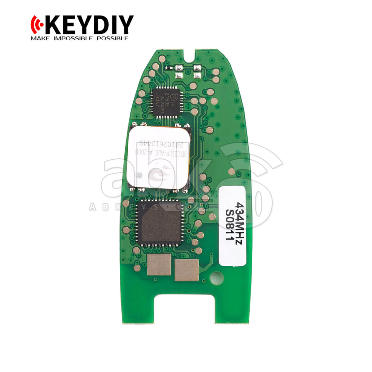 KeyDiy KD Audi MLB Smart Key Board 3Buttons MLB08 3 433MHz (OEM Solution)   ABK 4499 MLB08 3