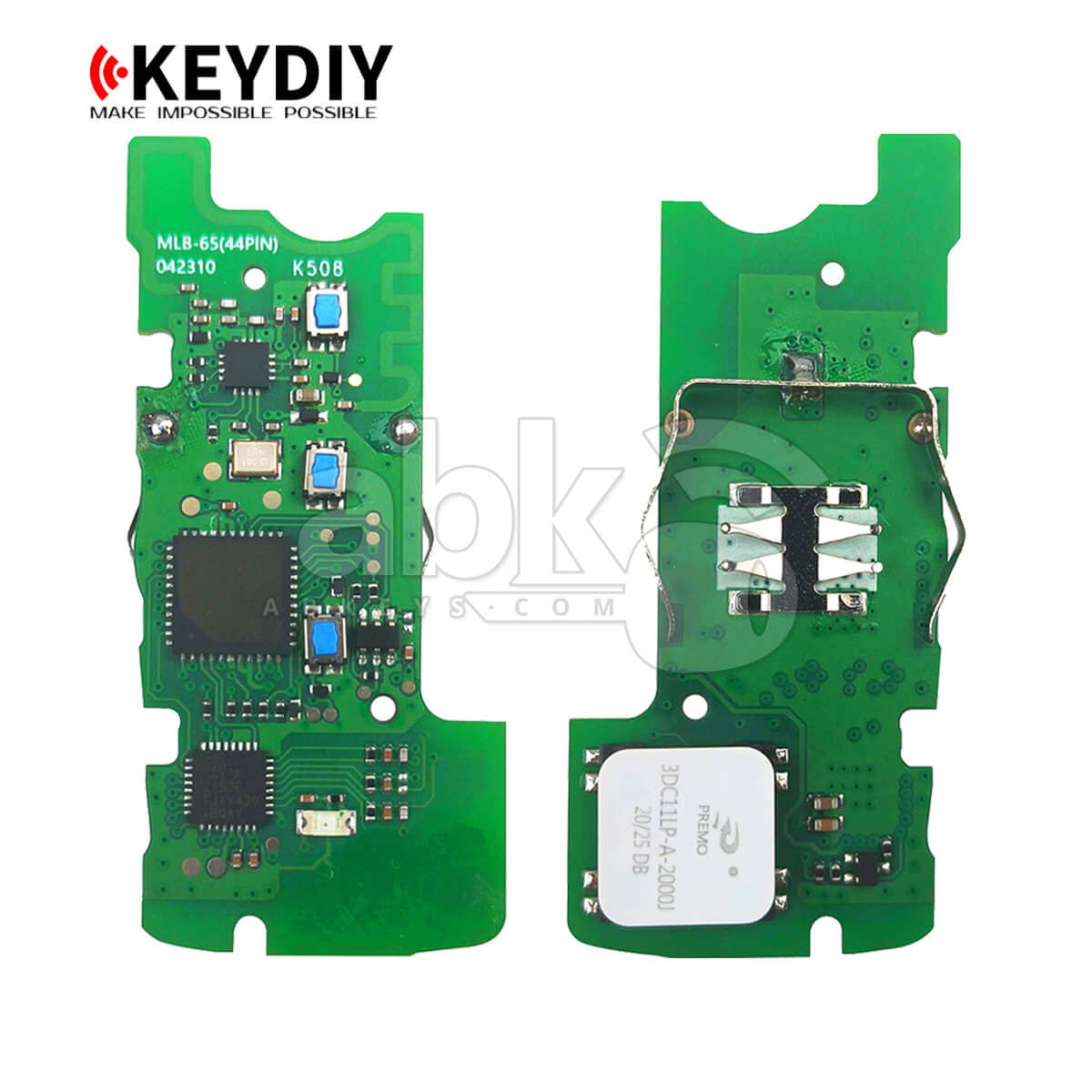 KeyDiy KD Volkswagen MLB Smart Key Board 3Buttons MLB65 3 433MHz (OEM Solution)   ABK 4499 MLB65 3