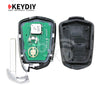 KeyDiy KD Universal Smart key ZB Series Cadillac Type With 5Buttons ZB05-5 5Pcs Bundle