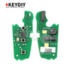 KeyDiy KD Universal Smart key ZB Series Audi Type With 3Buttons (PCB Only) ZB09 - ABK-4499-ZB09 -