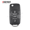 KeyDiy KD Universal Smart key ZB Series Volkswagen Type With 3Buttons ZB202-3 - ABK-4499-ZB202-3 -