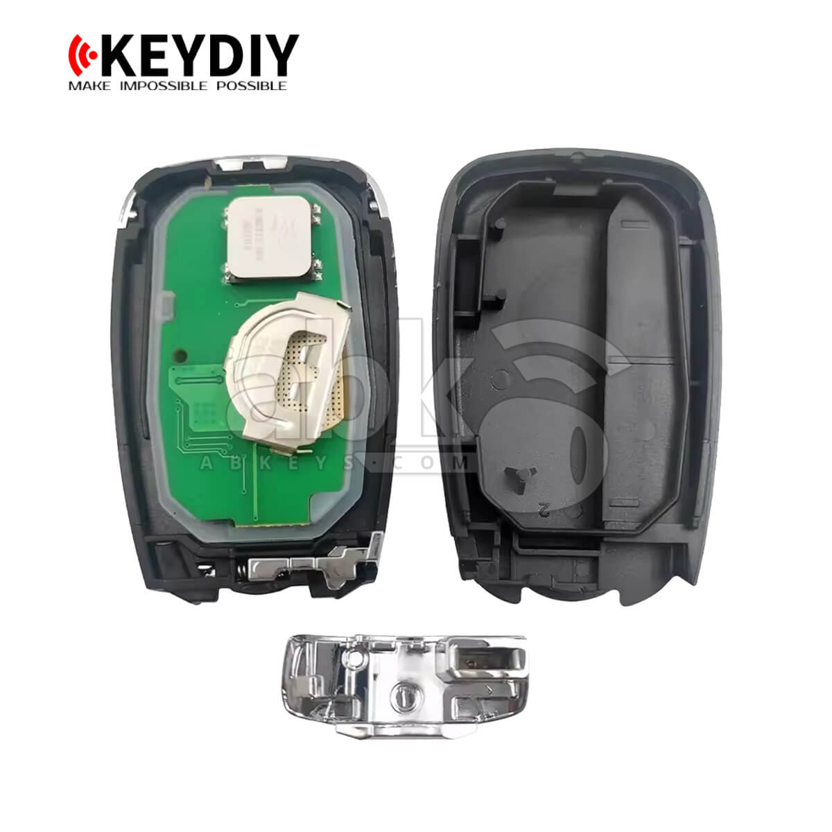 KeyDiy KD Universal Smart key ZB Series Chevrolet Type With 4Buttons ZB32-4 - ABK-4499-ZB32-4