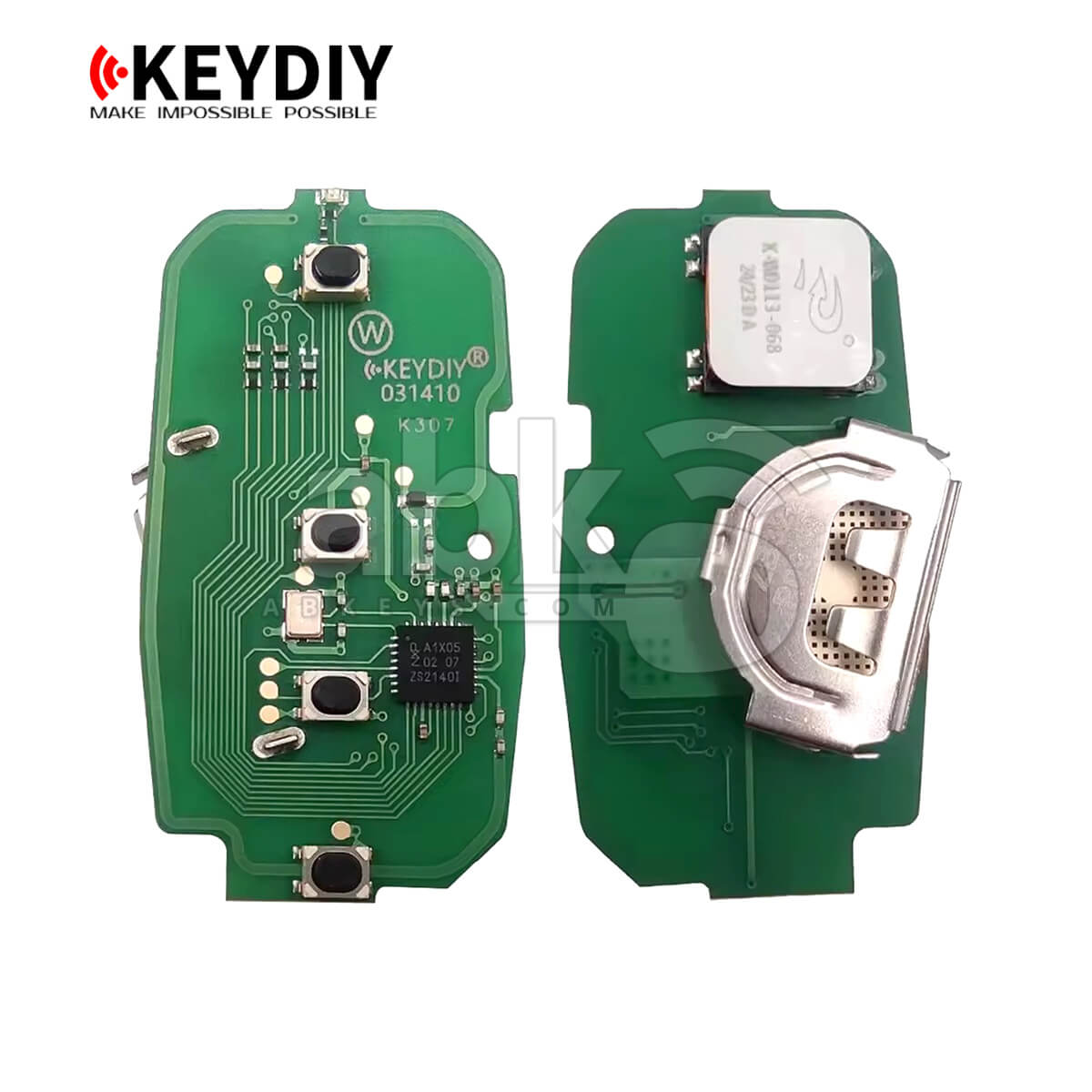 KeyDiy KD Universal Smart key ZB Series Chevrolet Type With 4Buttons ZB32-4 - ABK-4499-ZB32-4