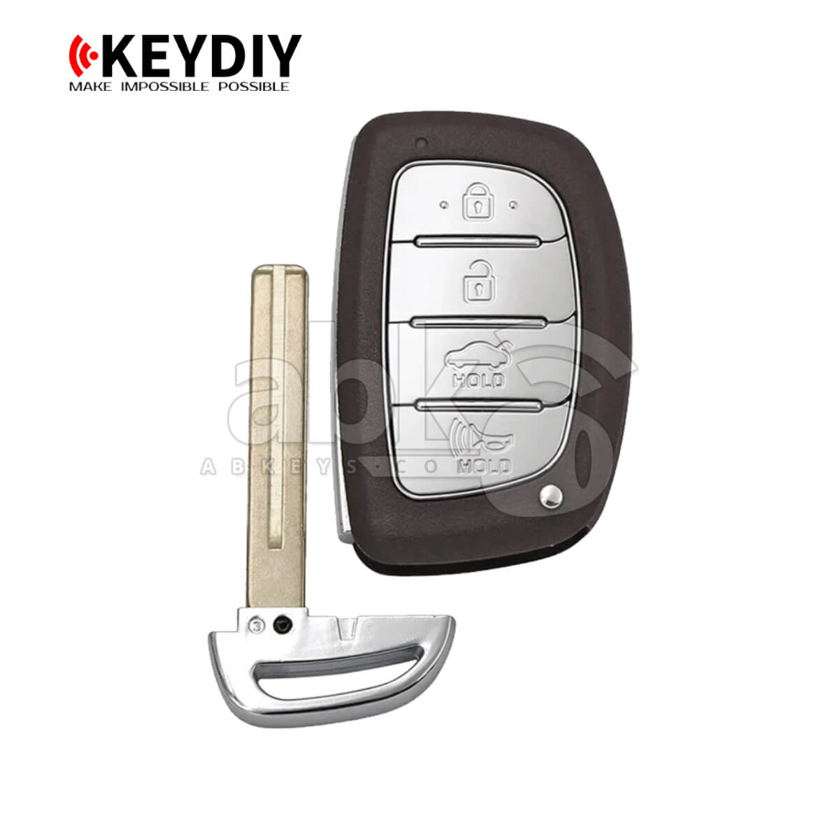 KeyDiy KD Universal Smart key ZB Series Hyundai Type With 4Buttons ZB33 4   ABK 4499 ZB33 4