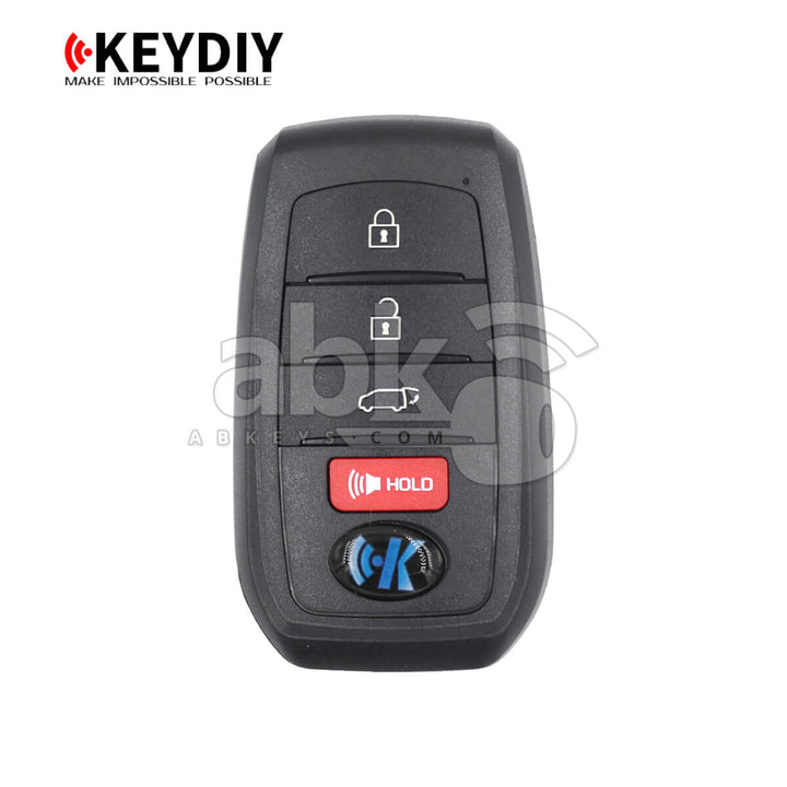 KeyDiy KD Universal Smart key ZB Series Toyota Type With 4Buttons ZB35-4 - ABK-4499-ZB35-4 -