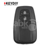 KeyDiy KD Universal Smart key ZB Series Toyota Type With 2Buttons ZB36-2 - ABK-4499-ZB36-2 -