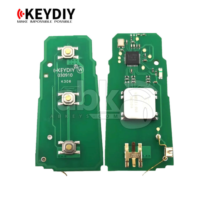 KeyDiy KD Universal Smart key ZB Series Volkswagen Type With 3Buttons ZB37-3 - ABK-4499-ZB37-3