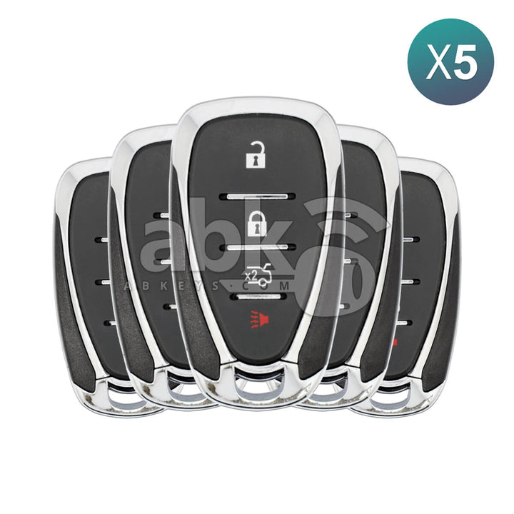 Chevrolet Camaro Malibu Cruze 2016+ Smart Key 4Buttons 13584504 13508771 433MHz HYQ4EA 5Pcs Bundle -