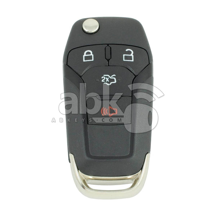 Ford Fusion 2013+ Flip Remote 4Buttons 5924003 164-R7986 315MHz N5F-A08TAA HU101 - ABK-4573 -