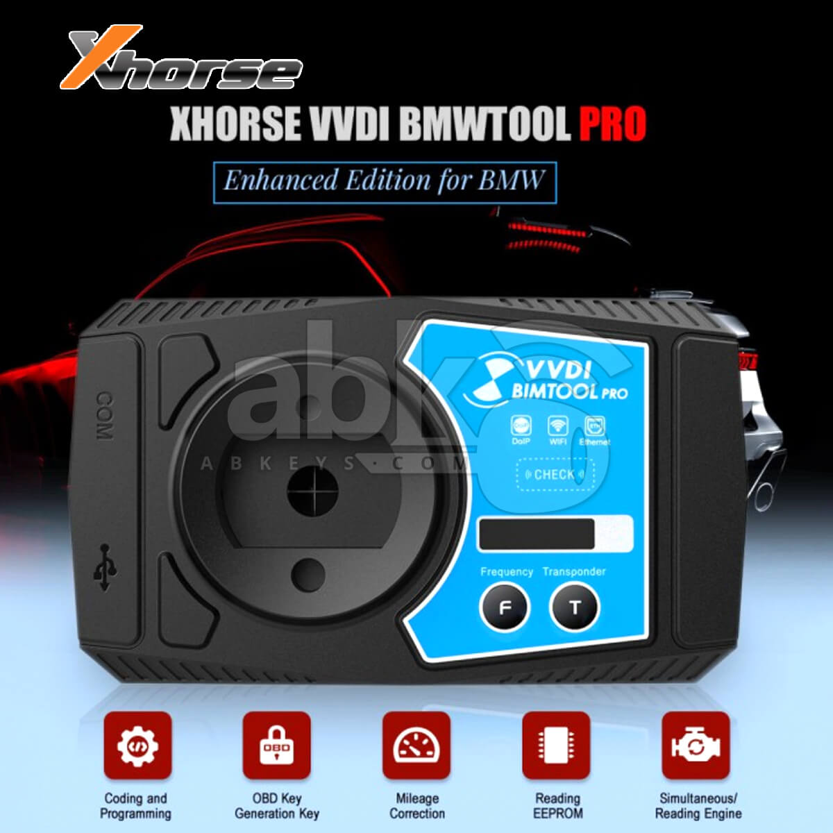 Xhorse VVDI BMW Mileage Correction Coding & Programming Device   ABK 4600   ABKEYS