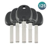 Kia Chip Less Key KIA10TE 25Pcs Bundle - ABK - 4605 - OFF25 - ABKEYS.COM