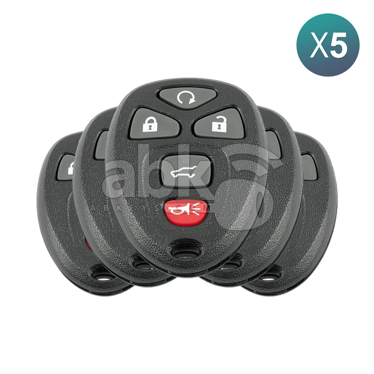 Gmc Yukon Acadia Chevrolet Suburban Tahoe 2007 + Remote Control 5Buttons 20952477 315MHz OUC60270