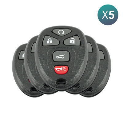 GMC Yukon, Acadia, Chevrolet Suburban, Tahoe 2007+ Дистанционный Пульт, 5Кнопок 20952477 315MHz, OUC60270 5 шт Лот