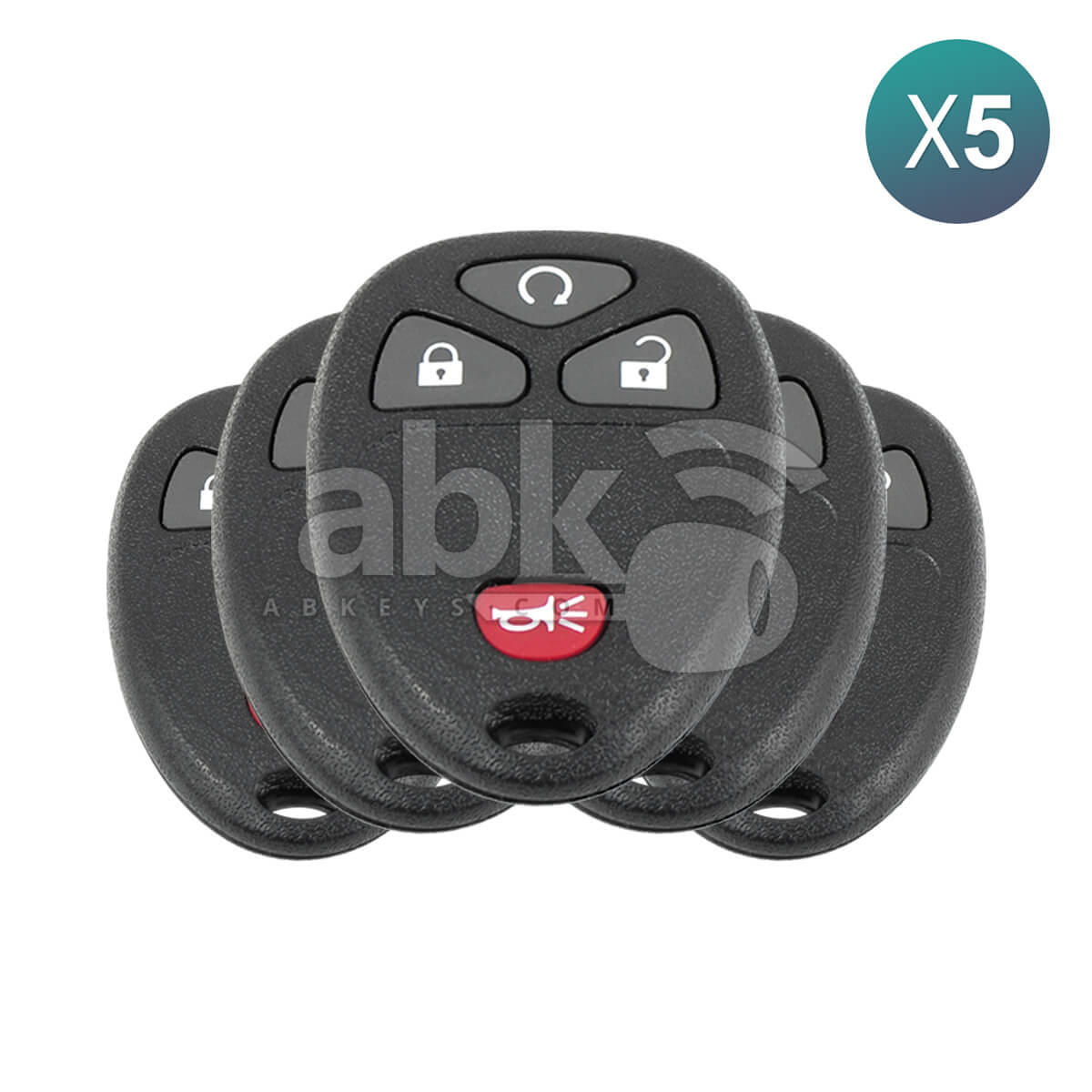 Gmc Sierra Acadia Chevrolet Silverado Captiva 2007 + Remote Control 4Buttons 22936098 315MHz