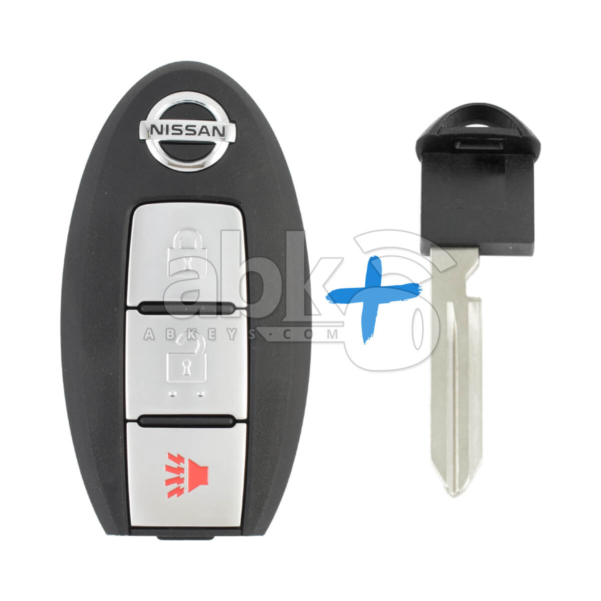 Nissan Rogue 2014+ Smart Key 3Buttons 285E3-4CB1A 433MHz KR5S180144106 - ABK-4665 - ABKEYS.COM