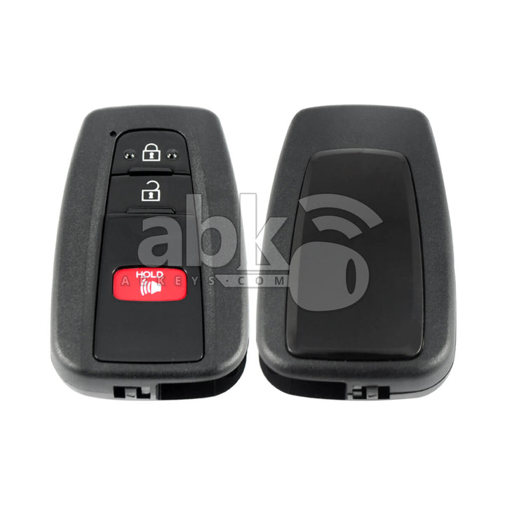 Toyota Rav4 Prius Corolla C-HR 2018+ Smart Key Cover 3Buttons - ABK-4698 - ABKEYS.COM