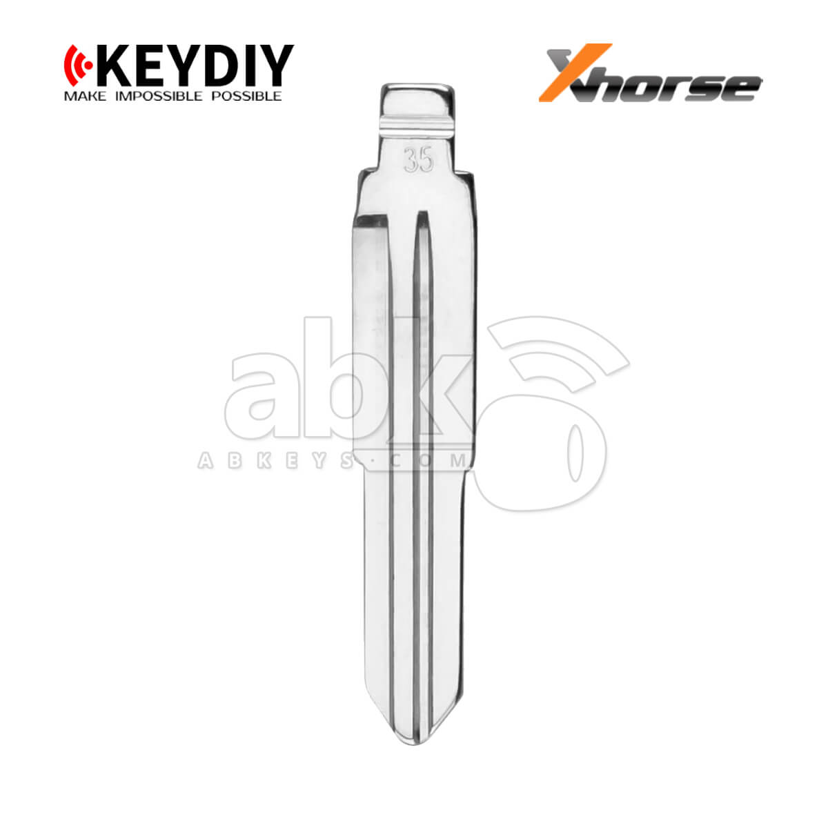 KeyDiy Xhorse Remote Key Blade For Suzuki SZ11R - ABK-46 - ABKEYS.COM