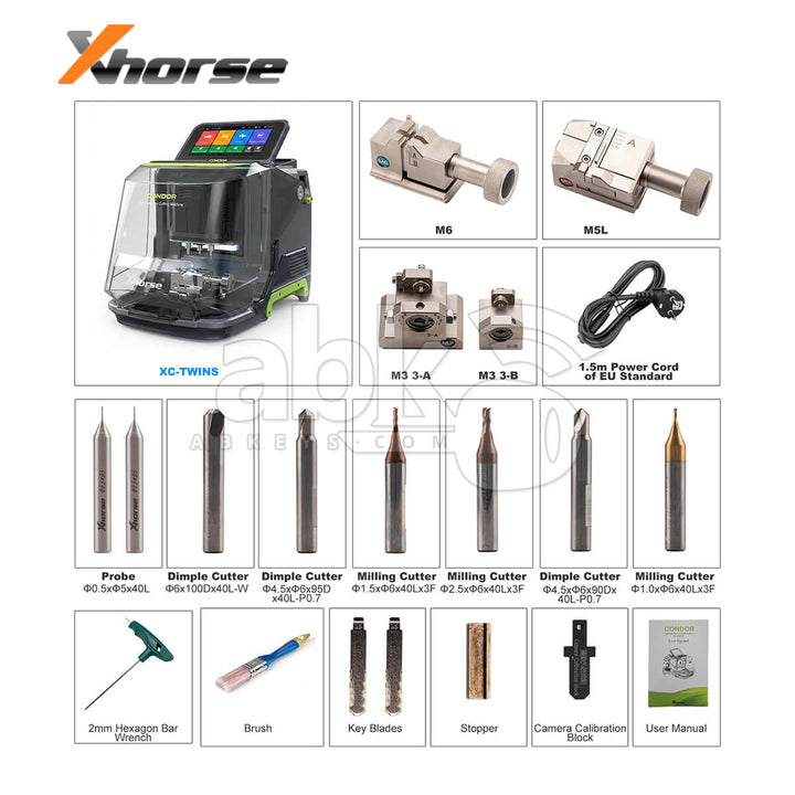 Máquina de Corte de Chaves Xhorse Condor XC-TWINS XCMT01GL